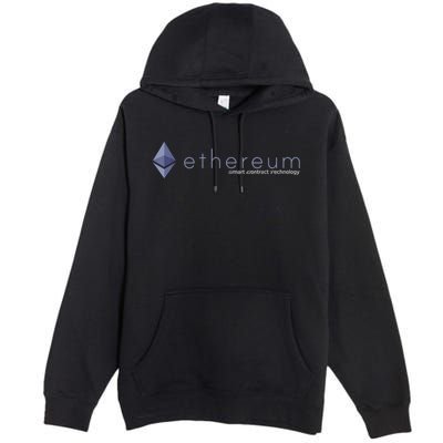 Ethereum ETH Smart Contract Technology Premium Pullover Hoodie