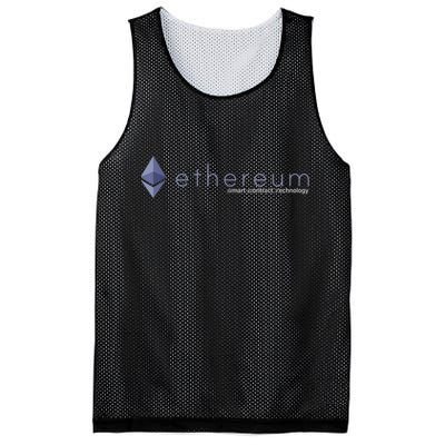 Ethereum ETH Smart Contract Technology Mesh Reversible Basketball Jersey Tank