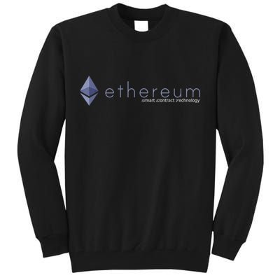 Ethereum ETH Smart Contract Technology Tall Sweatshirt