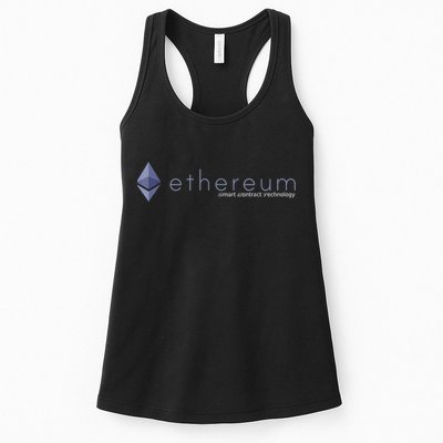 Ethereum ETH Smart Contract Technology Womens Tank Top