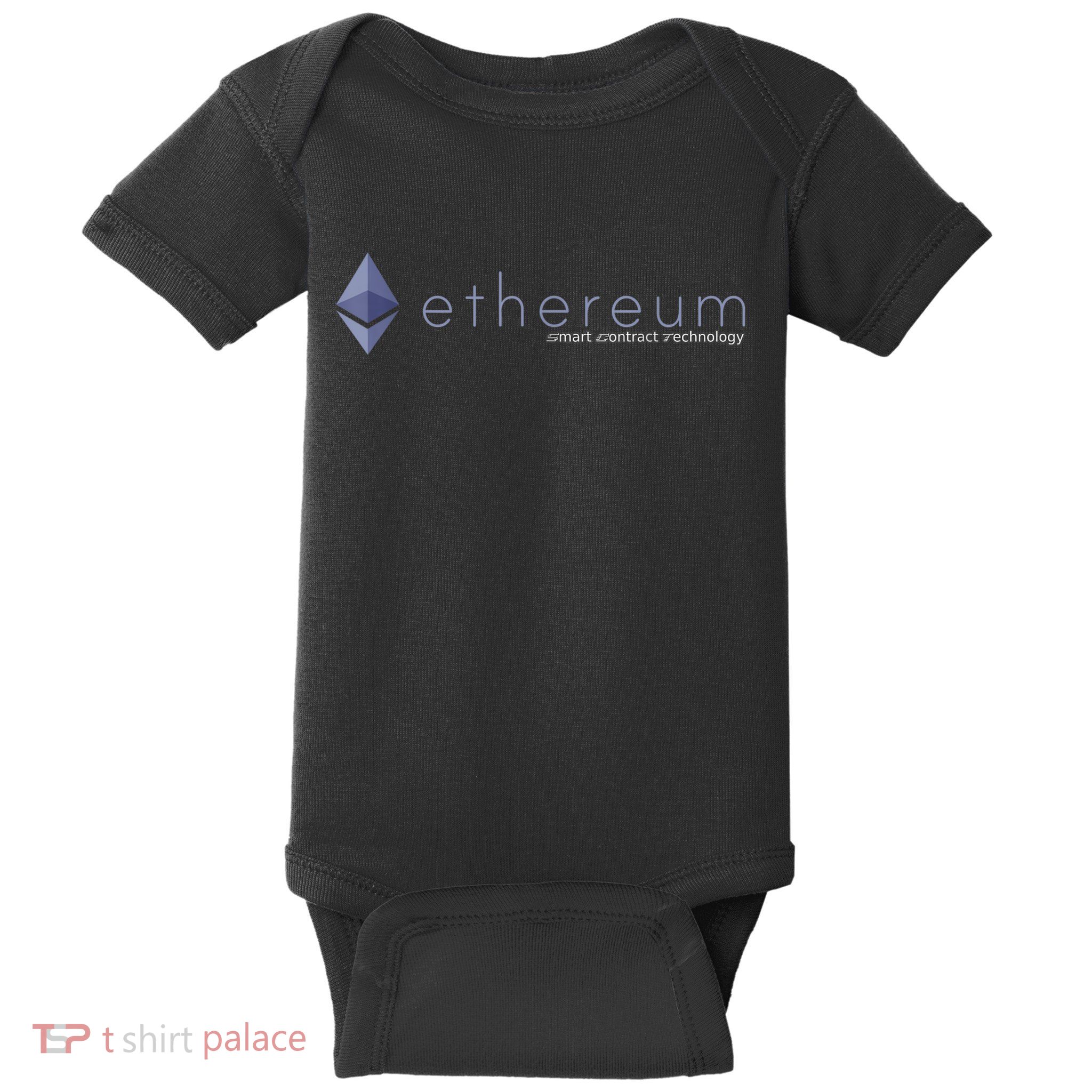 Ethereum ETH Smart Contract Technology Baby Bodysuit