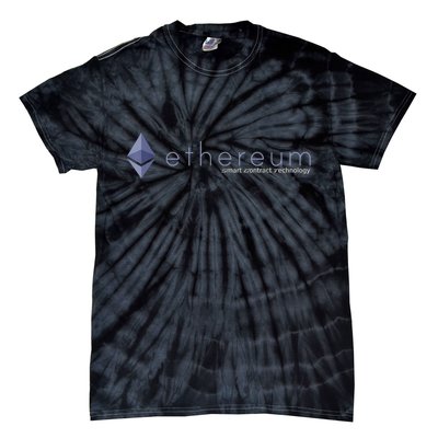 Ethereum ETH Smart Contract Technology Tie-Dye T-Shirt