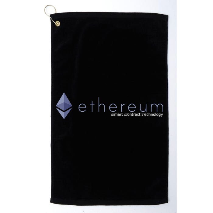 Ethereum ETH Smart Contract Technology Golf Towel