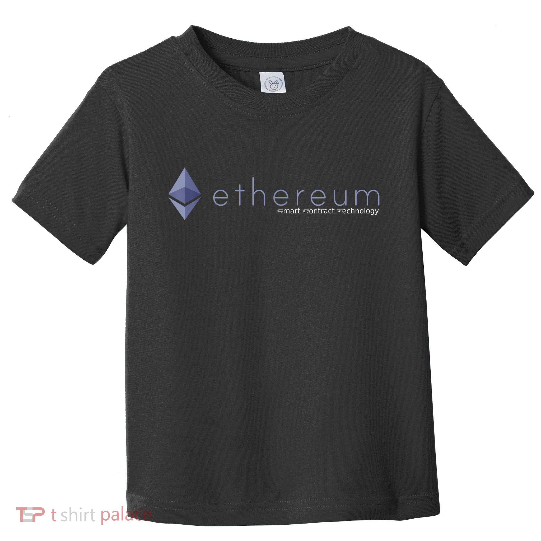 Ethereum ETH Smart Contract Technology Toddler T-Shirt