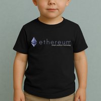 Ethereum ETH Smart Contract Technology Toddler T-Shirt