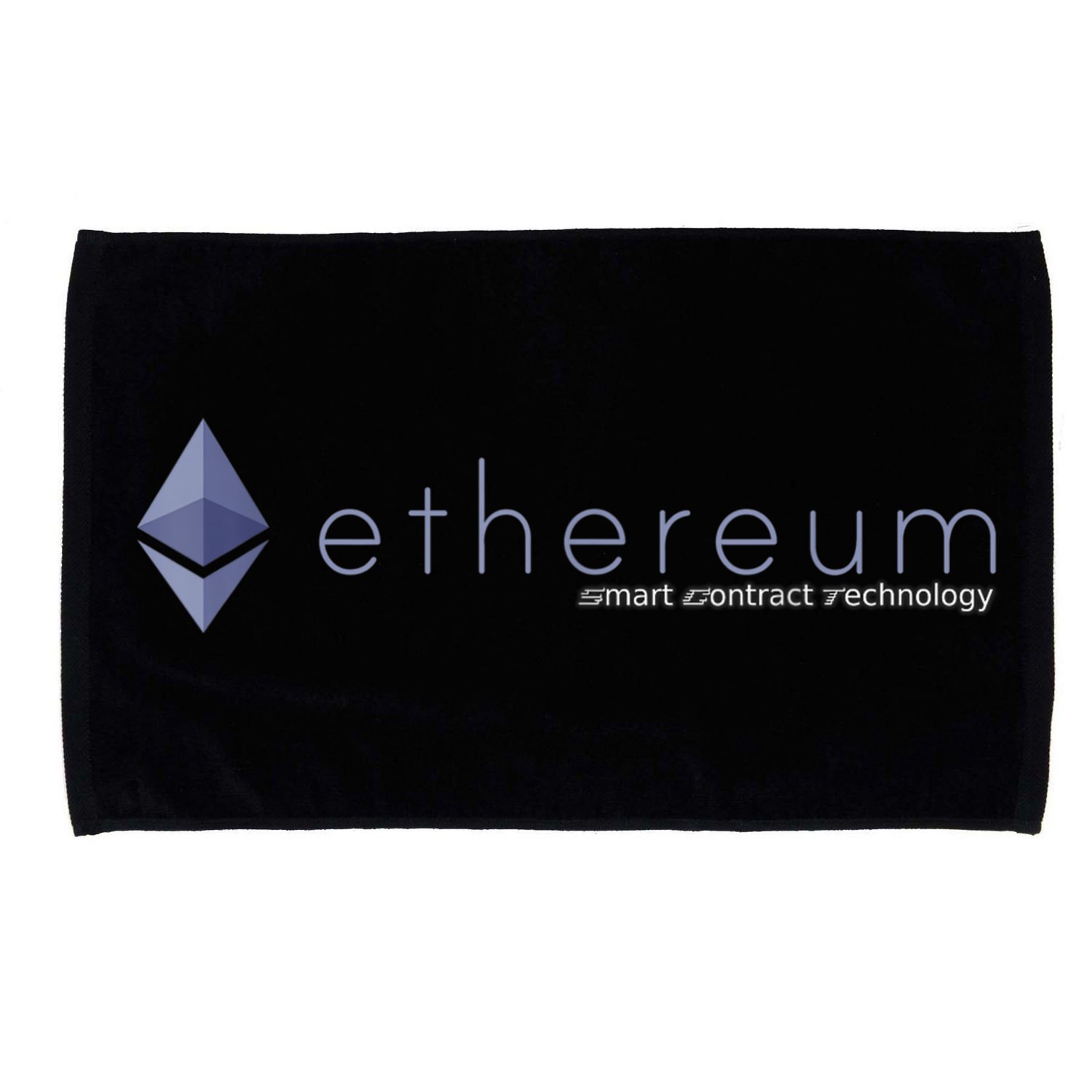 Ethereum ETH Smart Contract Technology Microfiber Hand Towel