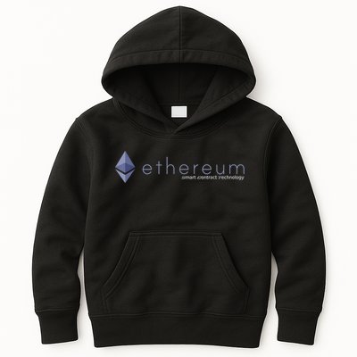 Ethereum ETH Smart Contract Technology Kids Hoodie