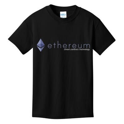 Ethereum ETH Smart Contract Technology Kids T-Shirt