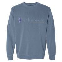 Ethereum ETH Smart Contract Technology Garment-Dyed Sweatshirt