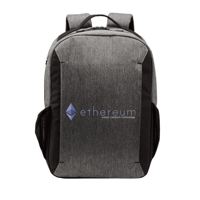 Ethereum ETH Smart Contract Technology Vector Backpack