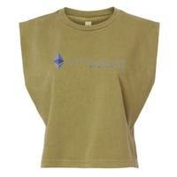 Ethereum ETH Smart Contract Technology Garment-Dyed Women's Muscle Tee