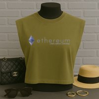 Ethereum ETH Smart Contract Technology Garment-Dyed Women's Muscle Tee