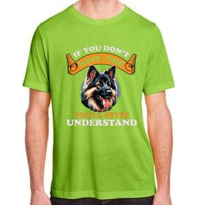 East European Shepherd Funny Dog Lover & Owner Adult ChromaSoft Performance T-Shirt