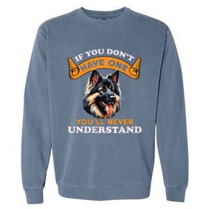 East European Shepherd Funny Dog Lover & Owner Garment-Dyed Sweatshirt