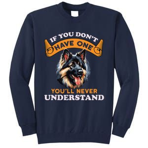 East European Shepherd Funny Dog Lover & Owner Tall Sweatshirt