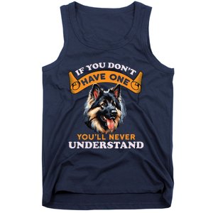 East European Shepherd Funny Dog Lover & Owner Tank Top