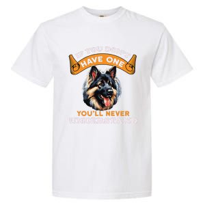 East European Shepherd Funny Dog Lover & Owner Garment-Dyed Heavyweight T-Shirt