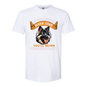 East European Shepherd Funny Dog Lover & Owner Softstyle CVC T-Shirt