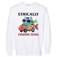 Ethically Evading Taxes Garment-Dyed Sweatshirt