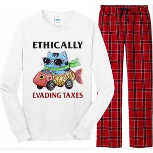 Ethically Evading Taxes Long Sleeve Pajama Set