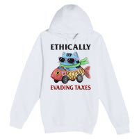 Ethically Evading Taxes Premium Pullover Hoodie