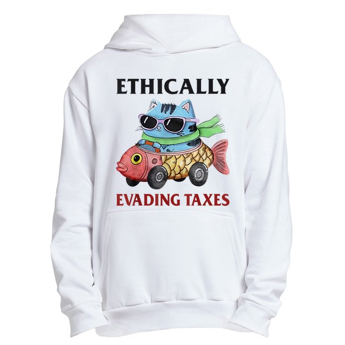 Ethically Evading Taxes Urban Pullover Hoodie