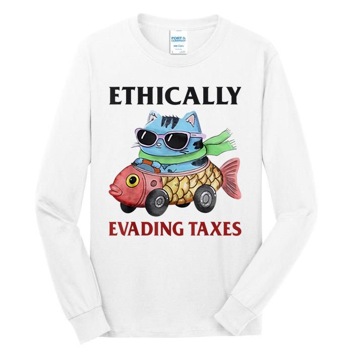 Ethically Evading Taxes Tall Long Sleeve T-Shirt