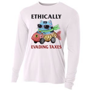 Ethically Evading Taxes Cooling Performance Long Sleeve Crew