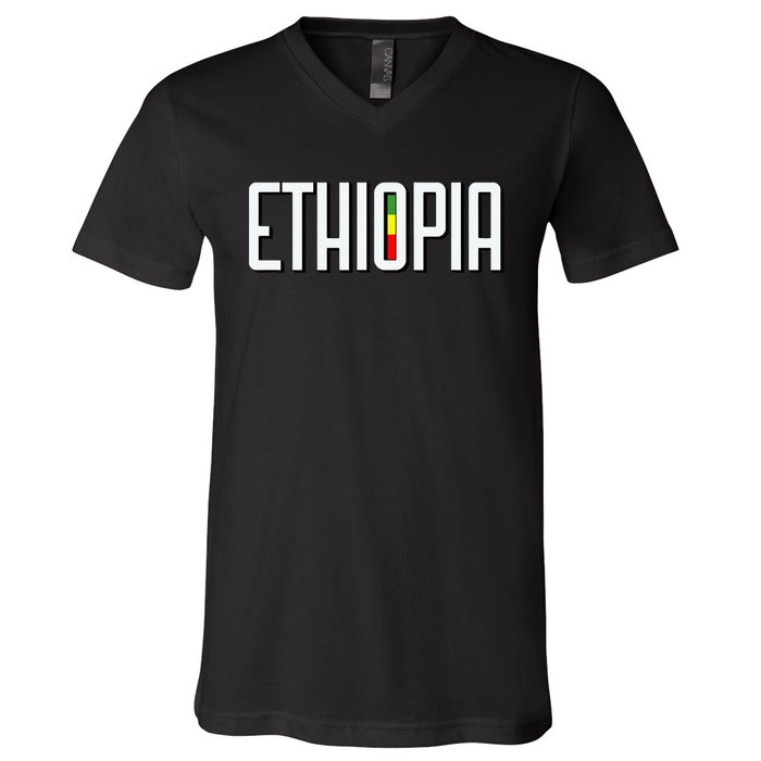 Ethiopia V-Neck T-Shirt