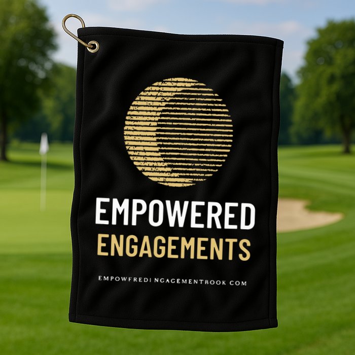 Empowered Engagements The Book Golf Towel