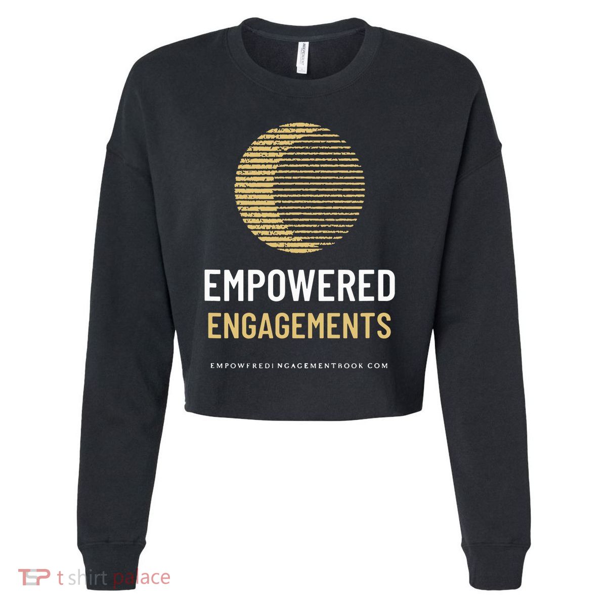 Empowered Engagements The Book Cropped Pullover Crew