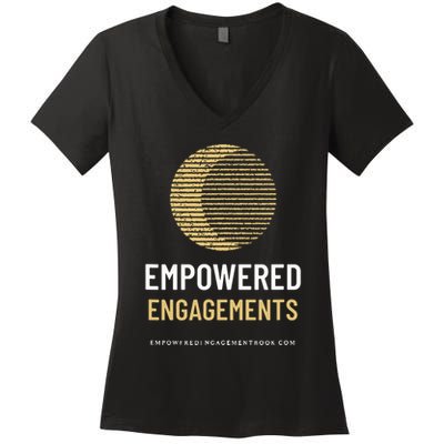 Empowered Engagements The Book Women's V-Neck T-Shirt