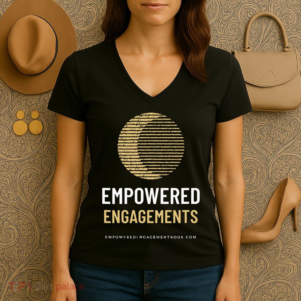 Empowered Engagements The Book Women's V-Neck T-Shirt