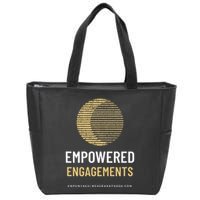Empowered Engagements The Book Zip Tote Bag