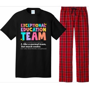 Exceptional Education Team Sped Ese Teacher Definition Quote Pajama Set