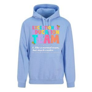 Exceptional Education Team Sped Ese Teacher Definition Quote Unisex Surf Hoodie