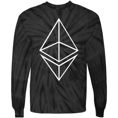 Ethereum Tie-Dye Long Sleeve Shirt
