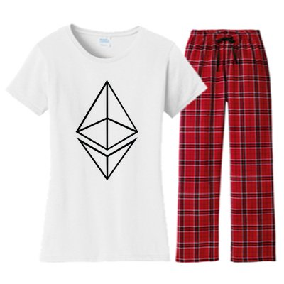 Ethereum Women's Flannel Pajama Set