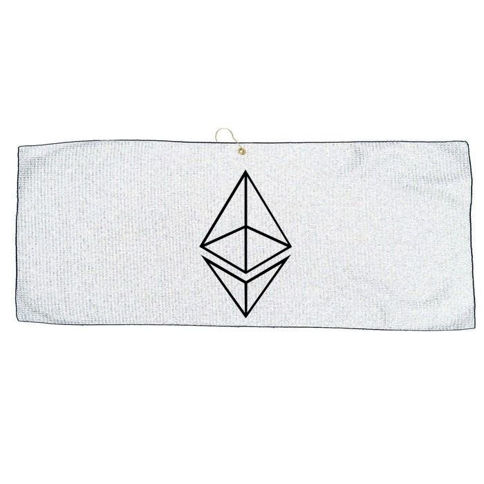 Ethereum Large Microfiber Waffle Golf Towel