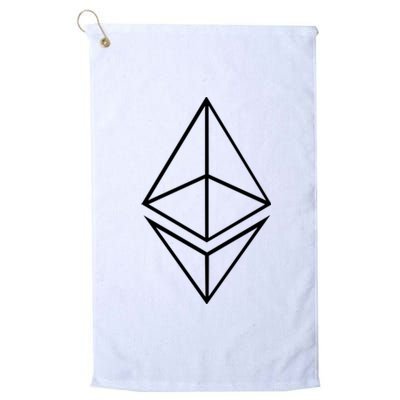 Ethereum Platinum Collection Golf Towel