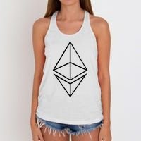 Ethereum Women's Knotted Racerback Tank