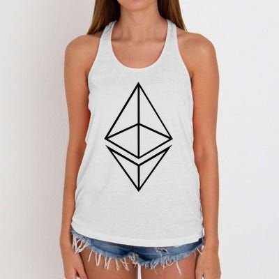 Ethereum Women's Knotted Racerback Tank