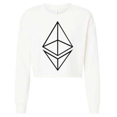 Ethereum Cropped Pullover Crew