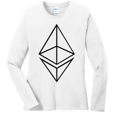 Ethereum Ladies Long Sleeve Shirt