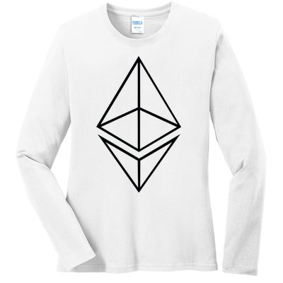 Ethereum Ladies Long Sleeve Shirt