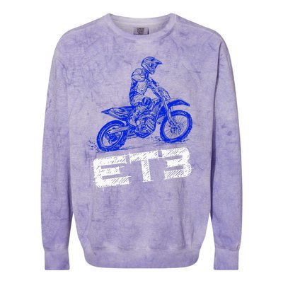 E.L.I E.T.3 Tomac Colorblast Crewneck Sweatshirt