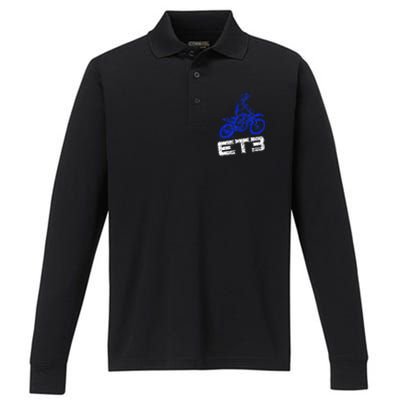 E.L.I E.T.3 Tomac Performance Long Sleeve Polo