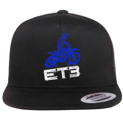 E.L.I E.T.3 Tomac Flat Bill Trucker Hat