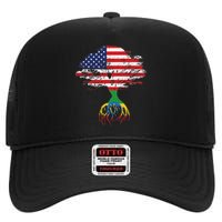 Ethiopian Ethiopia T Gift For Ethiopian People High Crown Mesh Back Trucker Hat