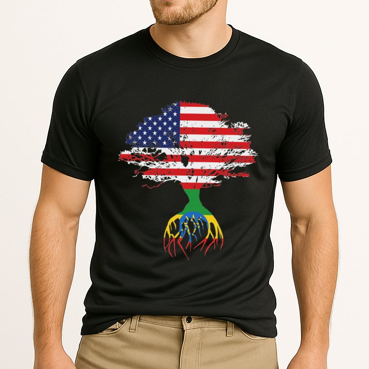 Ethiopian Ethiopia T Gift For Ethiopian People Cooling Performance Crew T-Shirt